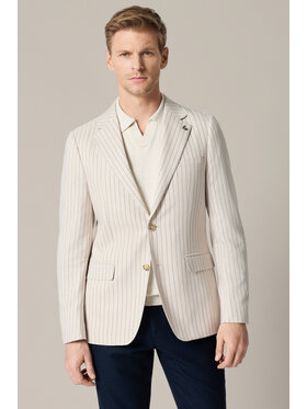 Lancerto Lancerto Marynarka Orgosolo MA131126000027 Beżowy Regular Fit