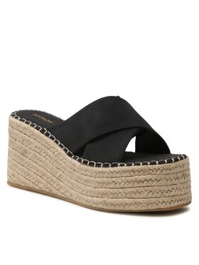 DeeZee DeeZee Espadrilky Q8745-6 Čierna