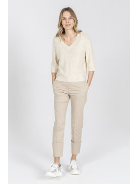 Deni Cler Milano Deni Cler Milano Sweter T-DC-S313-F2-10-12-1 Beżowy Regular Fit
