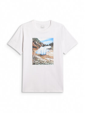 4F 4F T-Shirt WINTER CODE Biały Regular Fit
