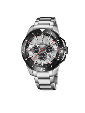 Festina Festina Zegarek Chrono Bike 20641/1 Srebrny