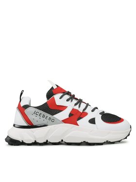 Iceberg Iceberg Sneakersy Splook 23EIU14010I Biela