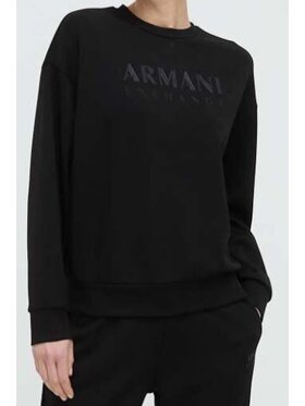 Armani Exchange Armani Exchange Bluza 3DYM78 YJEPZ 1200 Czarny Regular Fit