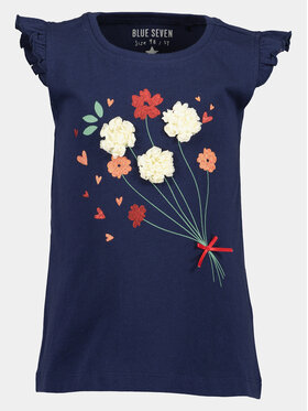 Blue Seven Blue Seven топ 702320 X Тъмносин Regular Fit