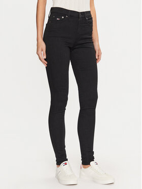 Tommy Jeans Tommy Jeans Τζιν Nora DW0DW19935 Μαύρο Skinny Fit