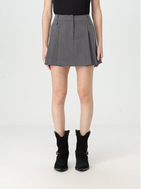 PINKO PINKO Gonna midi Giudici donna fluido Grigio Regular Fit