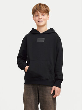 Jack&Jones Junior Jack&Jones Junior Суитшърт Hakkai 12259809 Черен Loose Fit