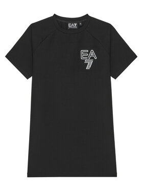 EA7 Emporio Armani EA7 Emporio Armani Sukienka codzienna 7G000049 AF12484 UC001 Czarny Relaxed Fit