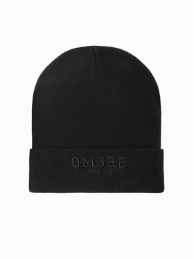 Ombre Ombre Czapka OM-ACWH-0120 Czarny