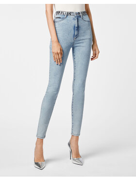 PHILIPP PLEIN PHILIPP PLEIN Jeansy 2675 Světle modrá Slim Fit