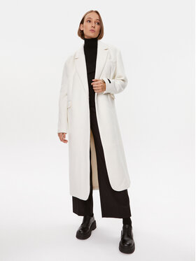 Birgitte Herskind Birgitte Herskind Wollmantel Wanda 4575816 Écru Oversize