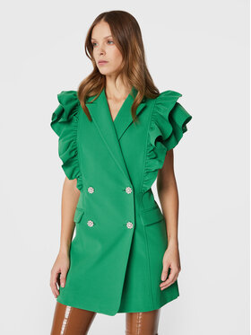 Custommade Custommade Koktel haljina Kobane 999425401 Zelena Regular Fit