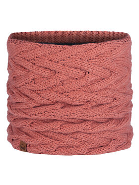 Buff Buff Komin Buff Caryn Knitted Fleece Neckwarmer Czerwony