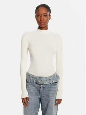 HUGO HUGO Sweter Sarmie_B 50522578 Écru Slim Fit