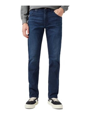 Wrangler Wrangler Jeansy 112350742 Granatowy Straight Leg