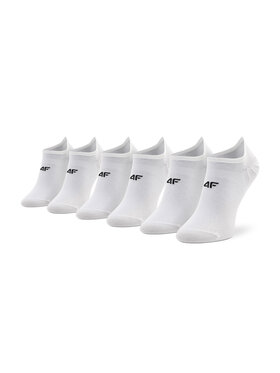 4F 4F Pánske nízke ponožky H4Z22-SOM300 Biela