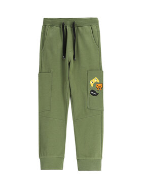 Coccodrillo Coccodrillo Pantaloni da tuta WC5120105GBK Verde Slim Fit
