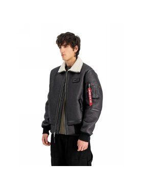 Alpha Industries Alpha Industries Kurtka bomber AI.268129 Czarny Regular Fit