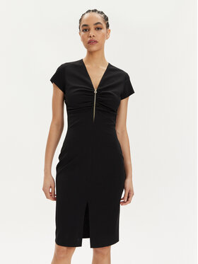 Rinascimento Rinascimento Kokteilikleit CFC0117728003 Must Slim Fit