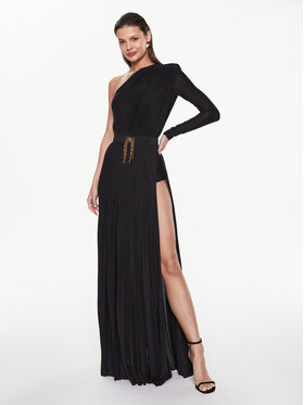 Elisabetta Franchi Elisabetta Franchi Večerna obleka AB-443-32E2-V560 Črna Regular Fit