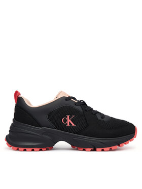 Calvin Klein Calvin Klein Αθλητικά Hike Runner Lace Up Su Mesh Wmn HW0HW03440 Μαύρο