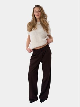 TeeShoppen TeeShoppen Sweter 'Basic Collection' Biały Regular Fit
