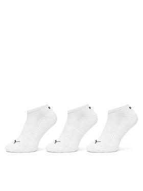 Puma Puma Súprava 3 párov kotníkových ponožiek unisex 938626 Biela