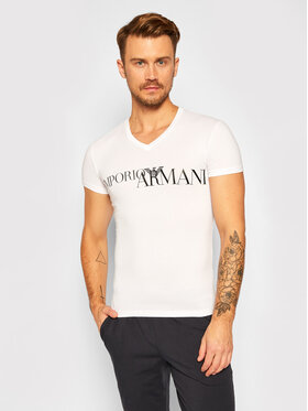 Emporio Armani Underwear Emporio Armani Underwear T-Shirt 110810 0A516 00010 Biały Slim Fit