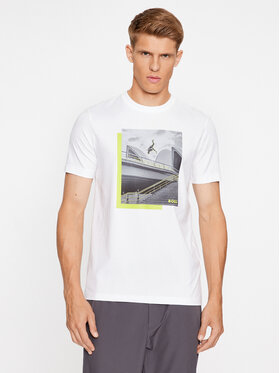 BOSS Boss Тишърт Tee 10 50507028 Бял Regular Fit