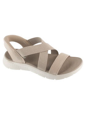 Skechers Skechers Sandali Slip-Ins: Go Walk Flex Sandal - Glimmer Up Beige