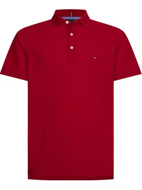 Tommy Hilfiger Tommy Hilfiger Polo MW0MW10764 Czerwony Slim Fit