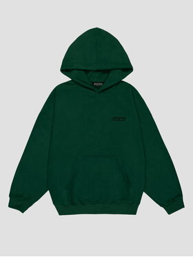 2005 2005 Mikina Basic Zelená Oversize