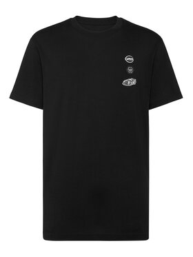 PHILIPP PLEIN PHILIPP PLEIN Tričko 21185 Čierna Regular Fit