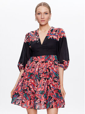 PINKO Pinko Každodenné šaty Balto 100699 A0NN Čierna Regular Fit