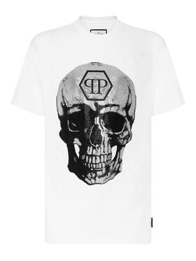 PHILIPP PLEIN PHILIPP PLEIN T-shirt 3489 Bianco Regular Fit