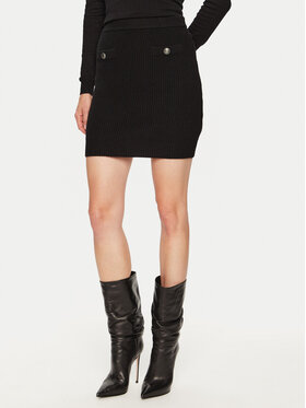 Guess Guess Мини пола W4BD64 Z2WX0 Черен Slim Fit