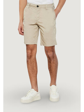 Armani Exchange Armani Exchange Pantaloncini di jeans 8NZS42 ZN1RZ Beige Bermuda Fit