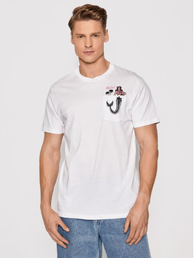 Rip Curl Rip Curl T-Shirt In Da Pocket CTESZ5 Biały Standard Fit