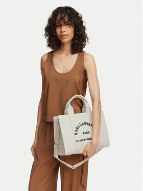KARL LAGERFELD KARL LAGERFELD Ročna torba B1W30041 Bela