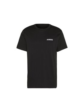 Bikkembergs Bikkembergs T-shirt T shirt - Bikkembergs - vertical stripes Nero Regular Fit