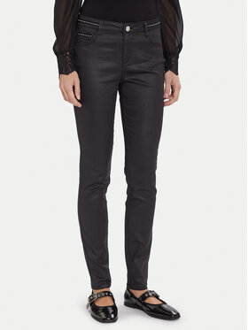 Morgan Morgan Jeansy 252-PALAO Czarny Slim Fit