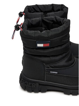 Tommy Hilfiger Škornji Za Sneg Fur Boot T3X5-33715-1695 M Črna