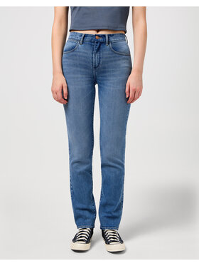 Wrangler Wrangler Jeansy STRAIGHT Niebieski Straight Leg