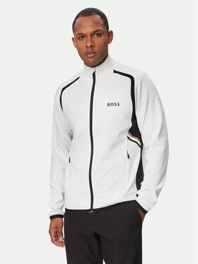 BOSS BOSS Mikina Spin 50554402 Bílá Regular Fit