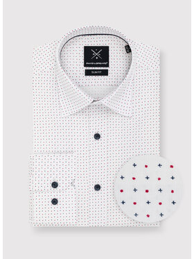 Pako Lorente Pako Lorente Koszula P23WF-1X-031 Biały Slim Fit