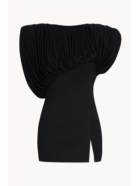 EPUZER EPUZER Abito da sera Padded shoulder Nero Standard Fit