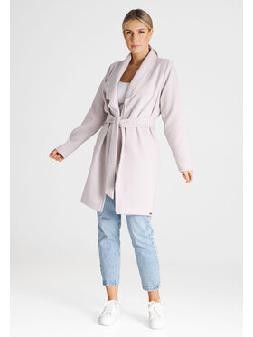 FIGL FIGL Παλτό M990 Μπεζ Regular Fit
