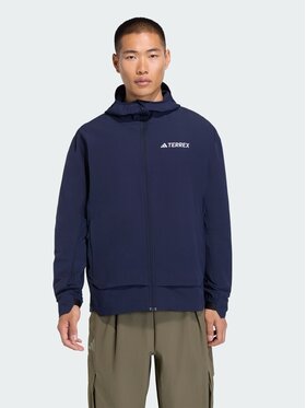 adidas adidas Kurtka outdoor Terrex Niebieski jasny Regular Fit