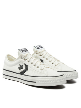 Converse Modne Superge Star Player 76 Premium Canvas A01608C Bela