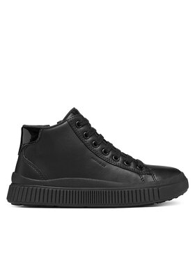 Geox Geox Sneakersy J Laquinny Girl B Abx J661JD 000BC C9999 S Černá